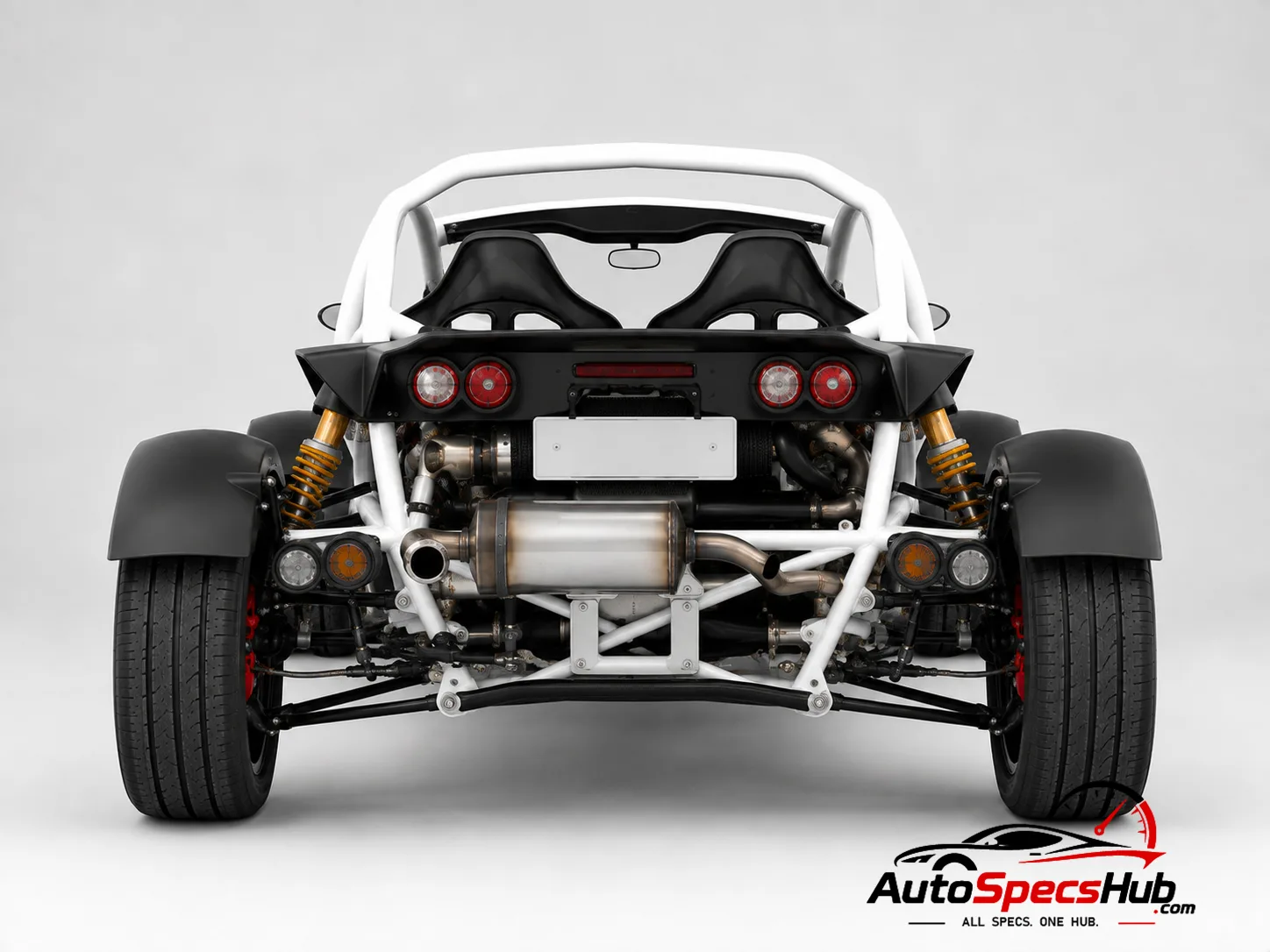 2021 Ariel Nomad R rear view