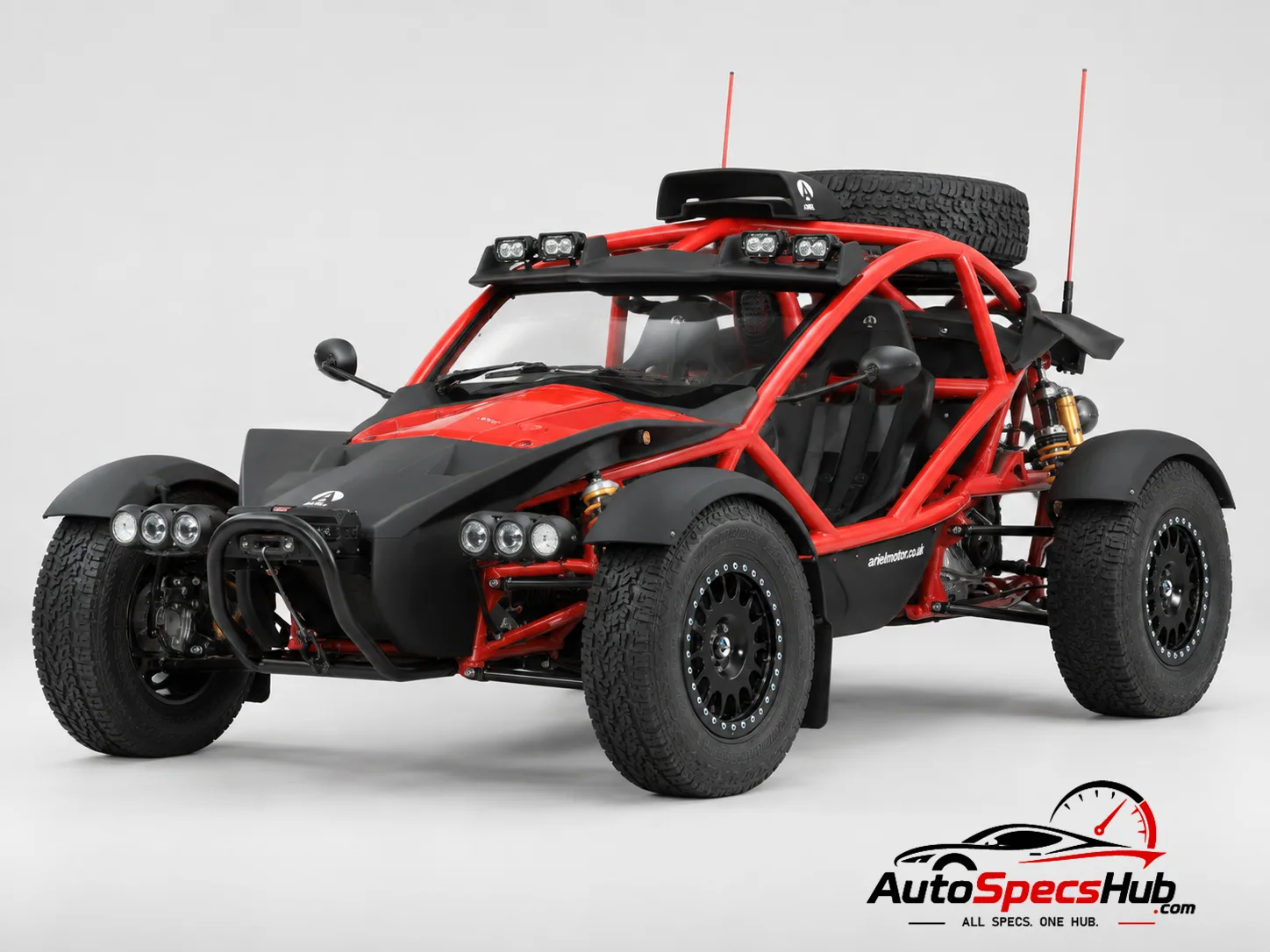 2025 Ariel Nomad 2 front three-quarter view