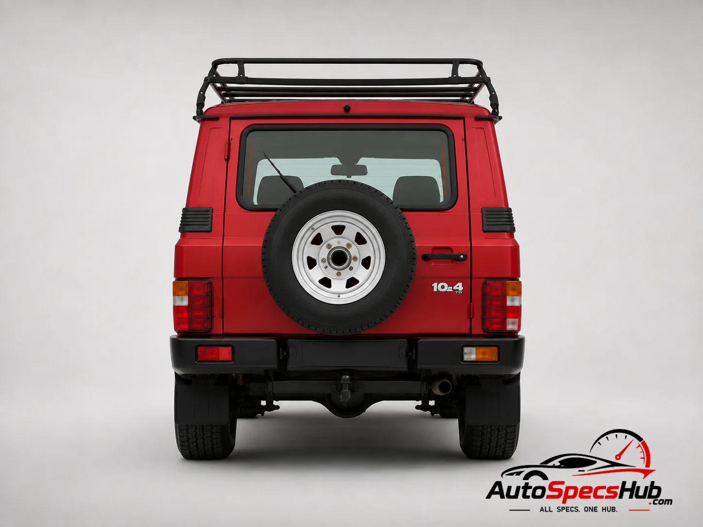 1997 ARO 10.4 TD rear view