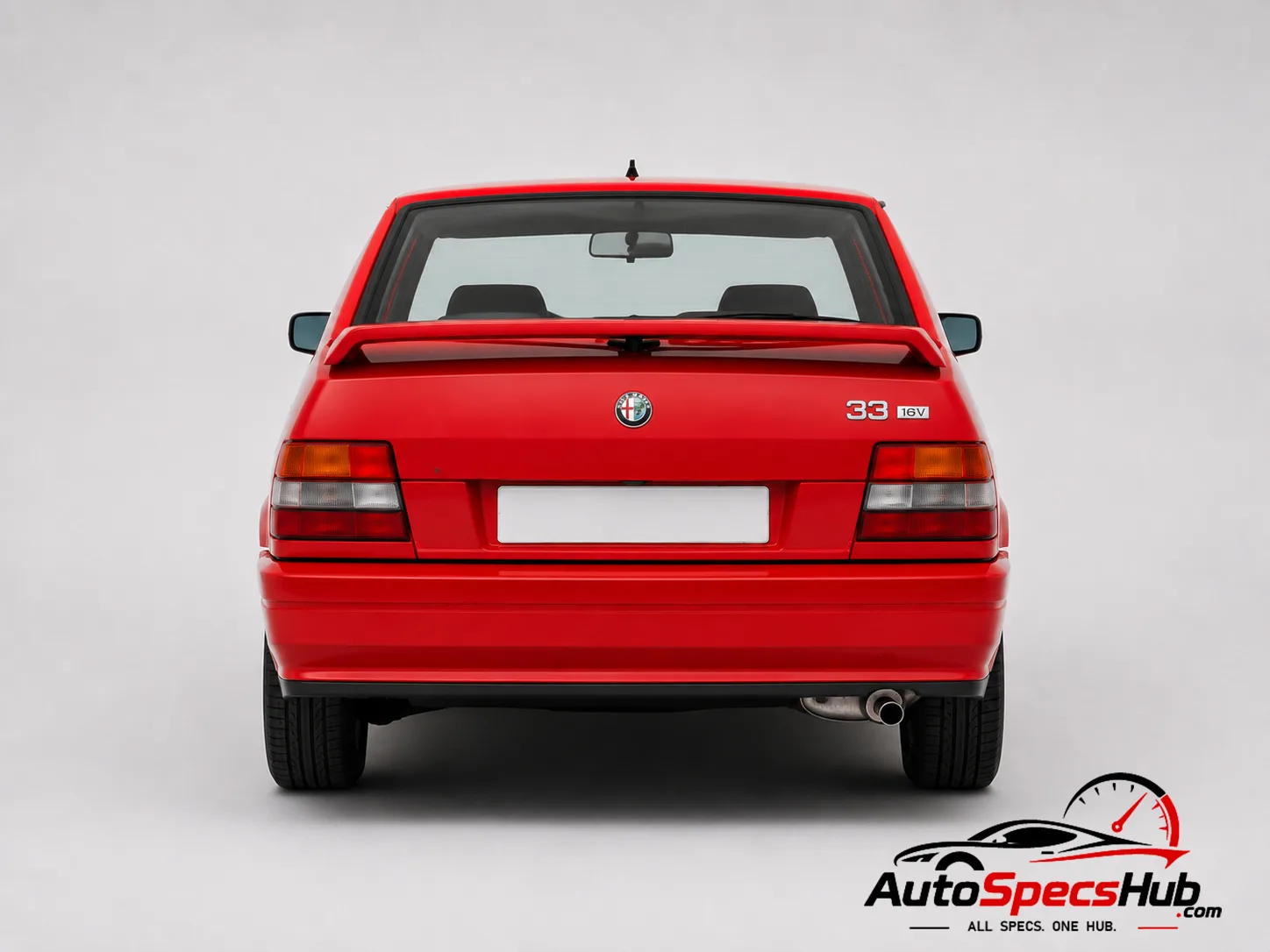 1990 Alfa Romeo 33 1.7 Boxer 16v rear view