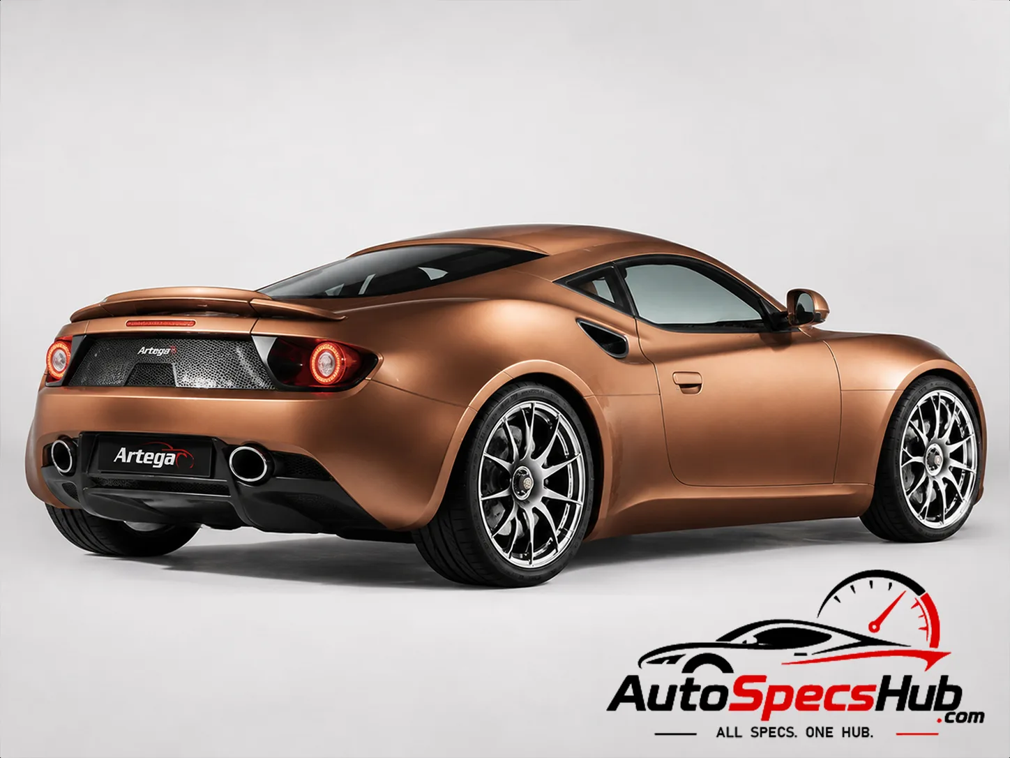 2015 Artega Scalo rear three-quarter view