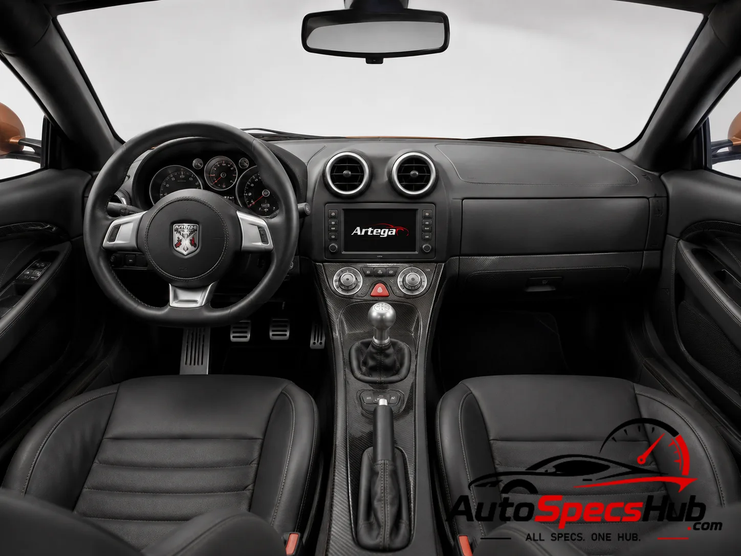 2015 Artega Scalo interior dashboard and front cabin