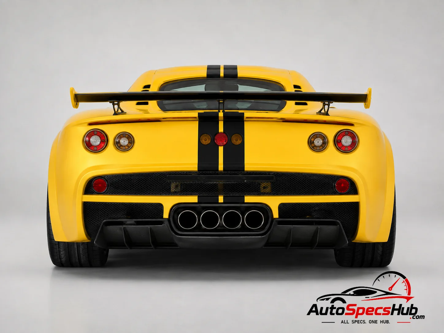 2006 Ascari A10 rear view