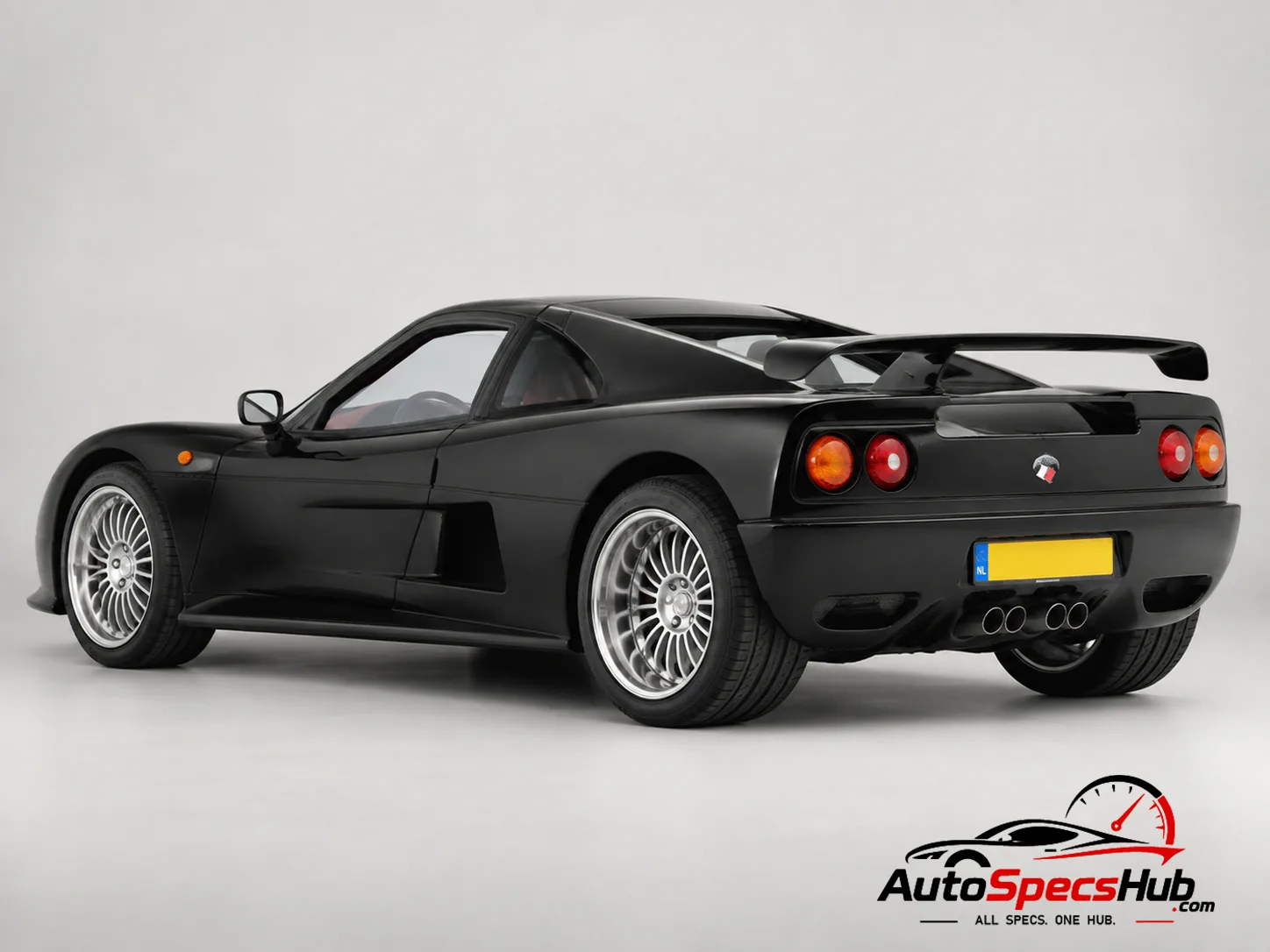 1998 Ascari Ecosse rear three-quarter view