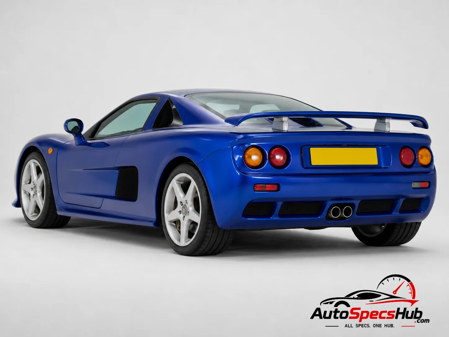 2000 Ascari Ecosse 5.0 rear three-quarter view