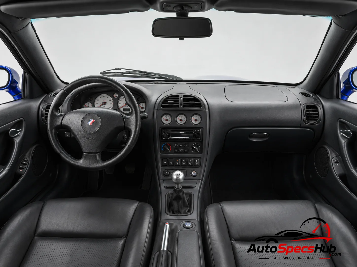 2000 Ascari Ecosse 5.0 interior dashboard and front cabin