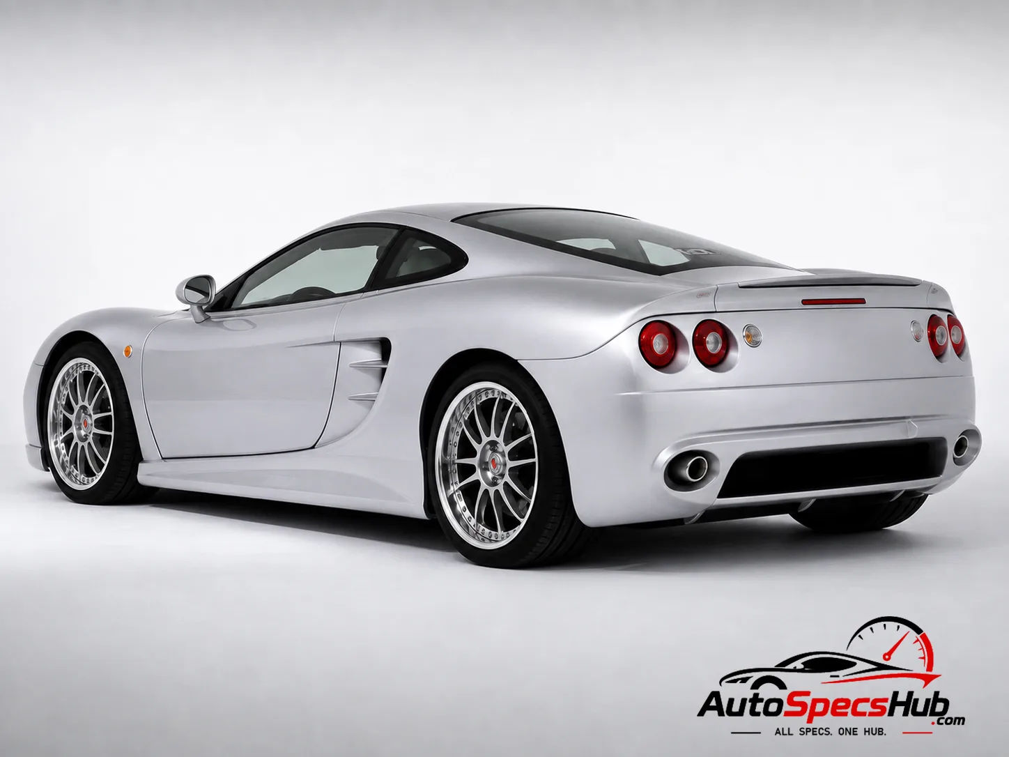 2005 Ascari KZ1 rear three-quarter view