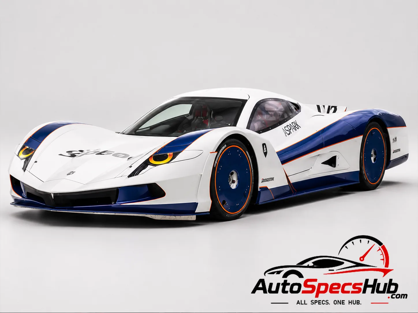 2024 Aspark SP600 front three-quarter view
