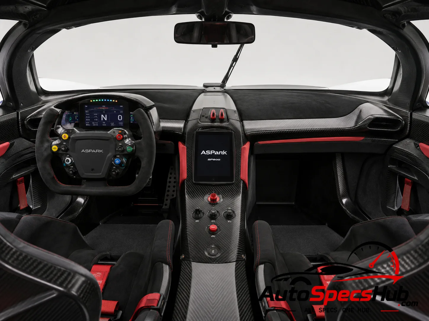 2024 Aspark SP600 interior dashboard and front cabin