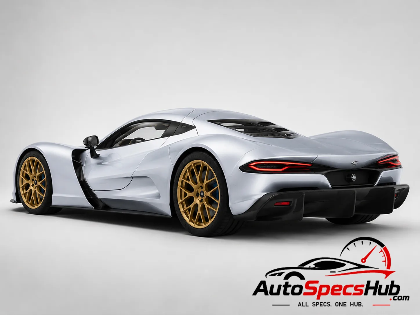 2020 Aspark Owl rear three-quarter view