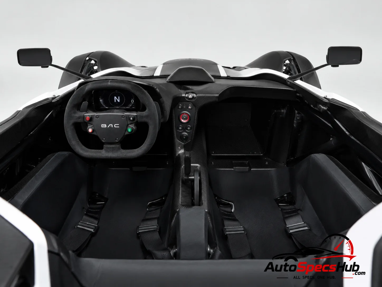 2016 BAC Mono 2.5 interior cockpit and driver seat