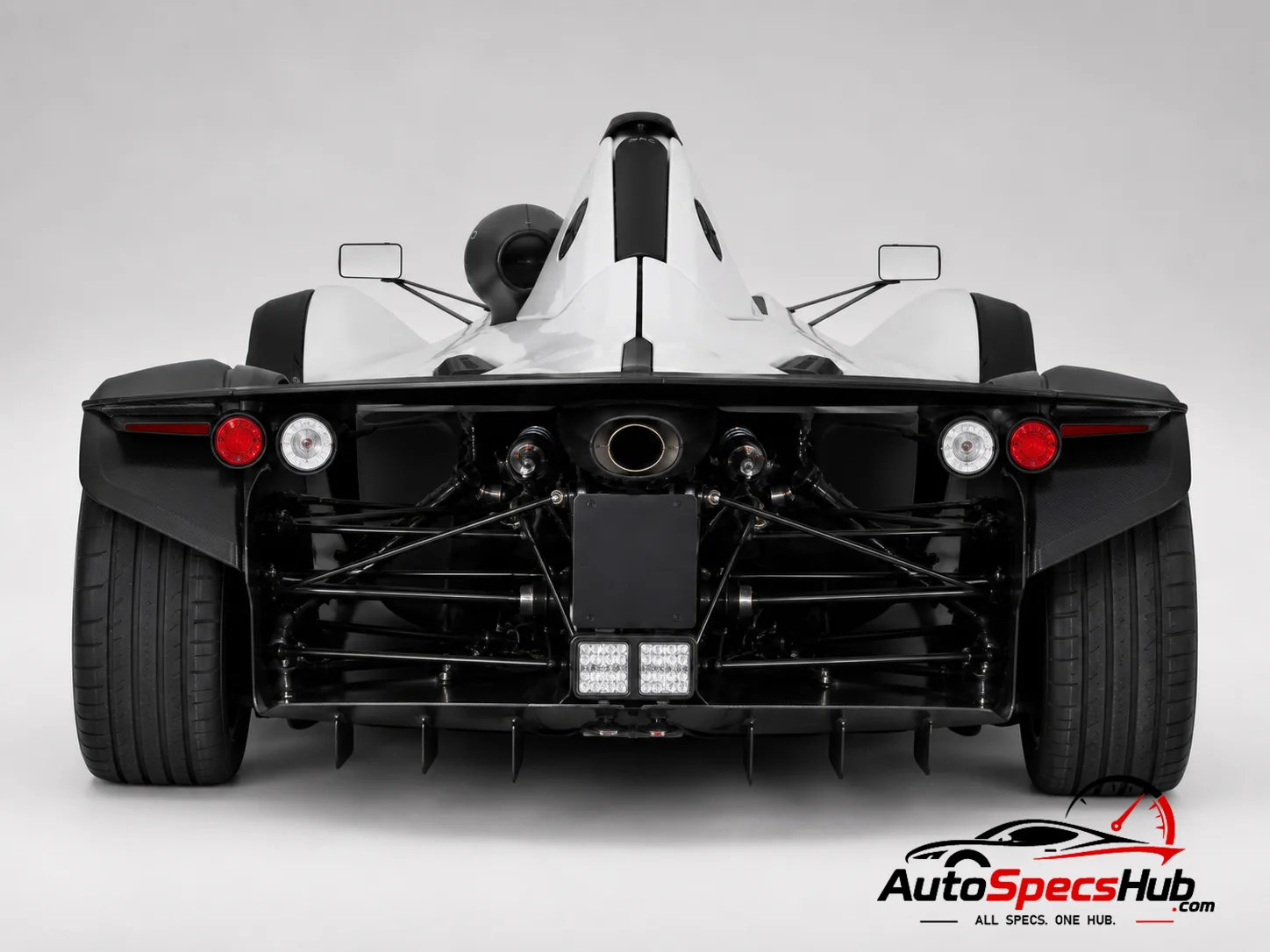 2020 BAC Mono R rear view