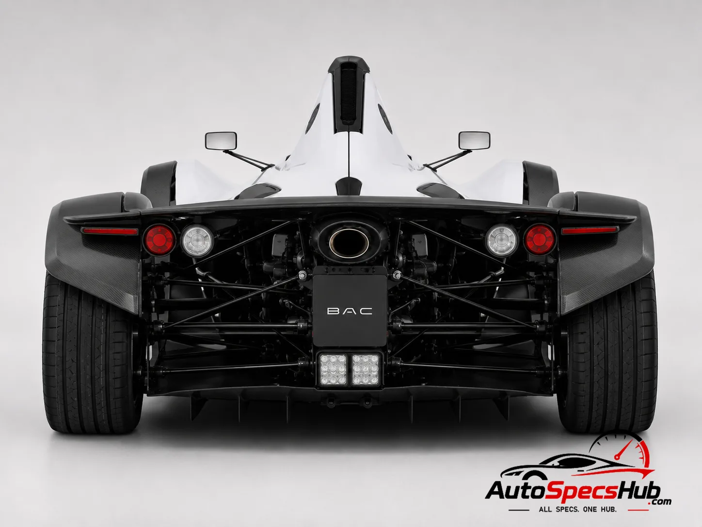 2021 BAC Mono rear view