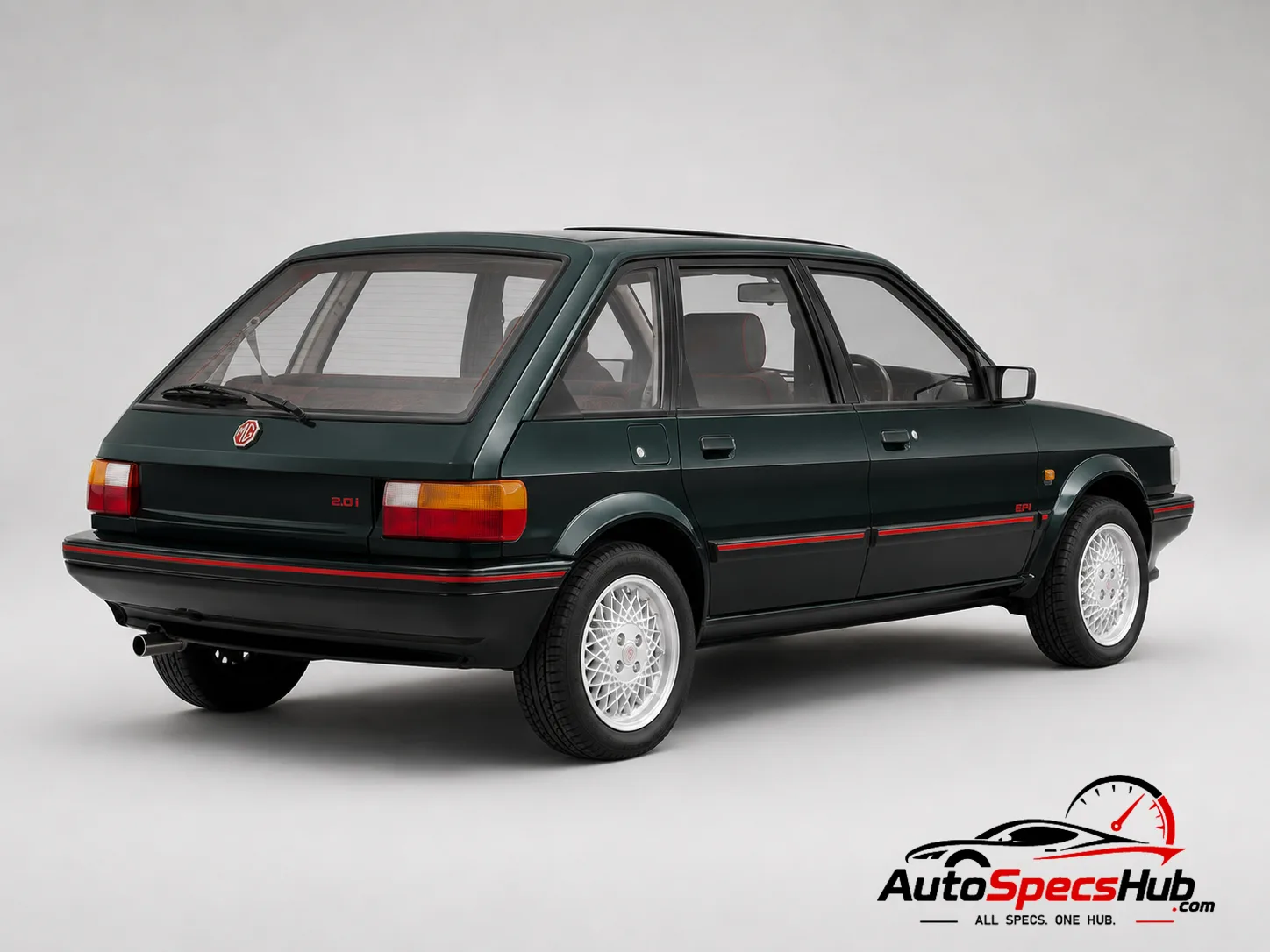 1984 Austin MG Maestro 2.0i EFi rear three-quarter view