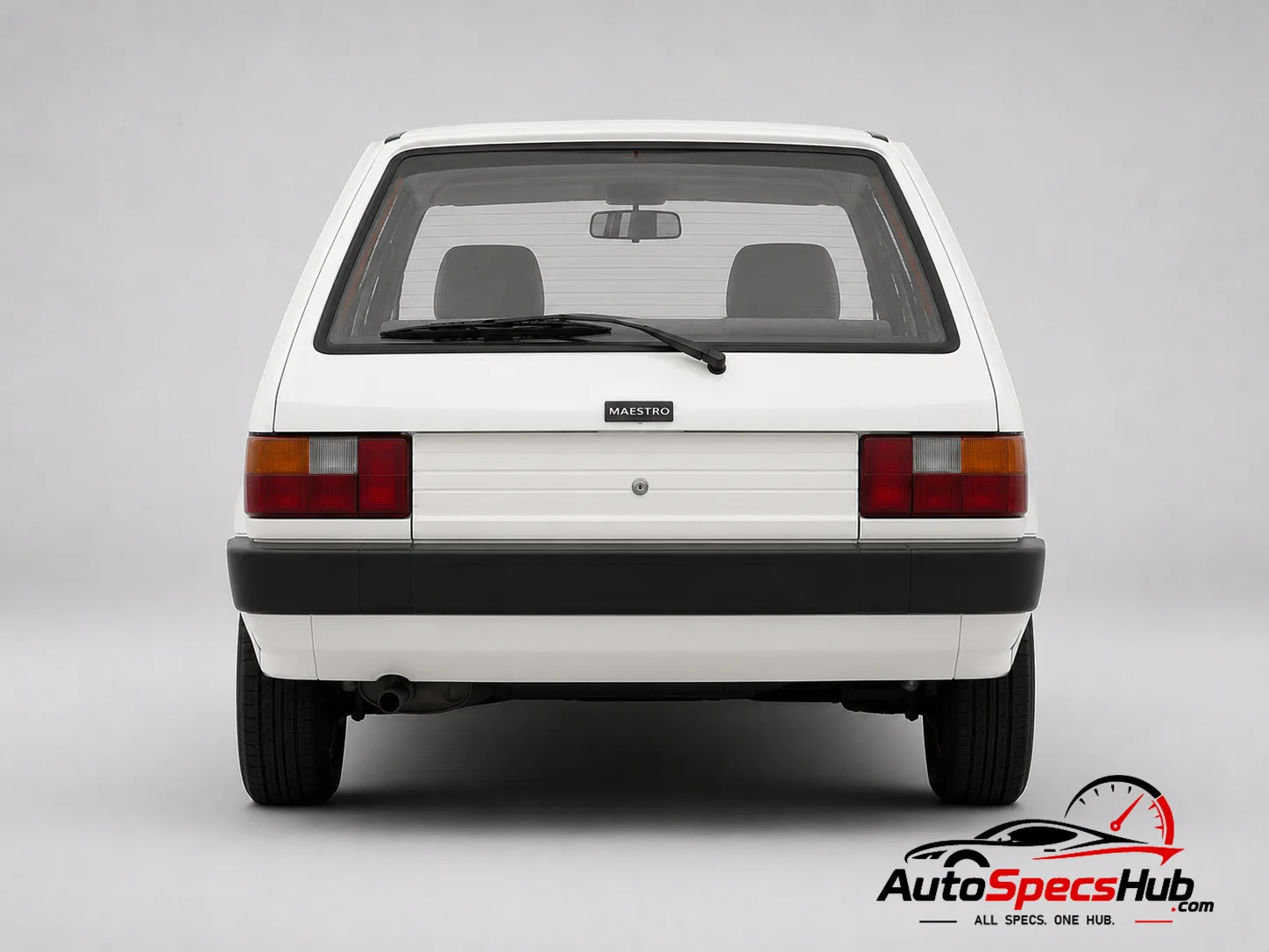 1991 Austin Maestro Clubman D DLX rear view