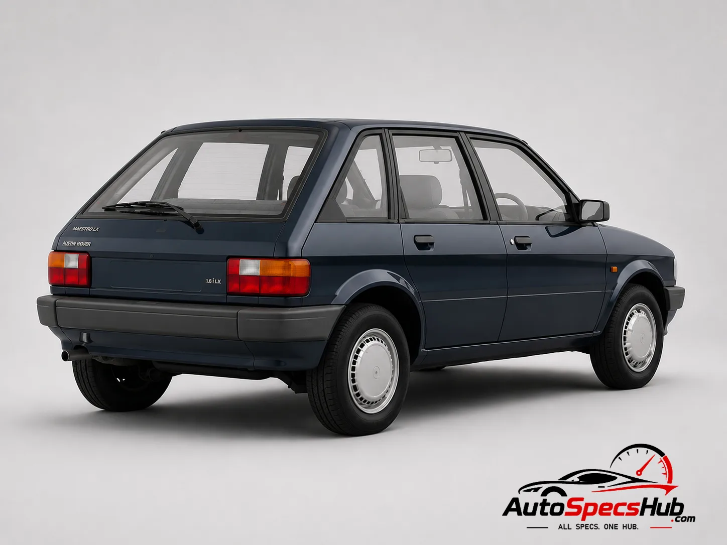 1991 Austin Maestro 1.6 LX rear three-quarter view