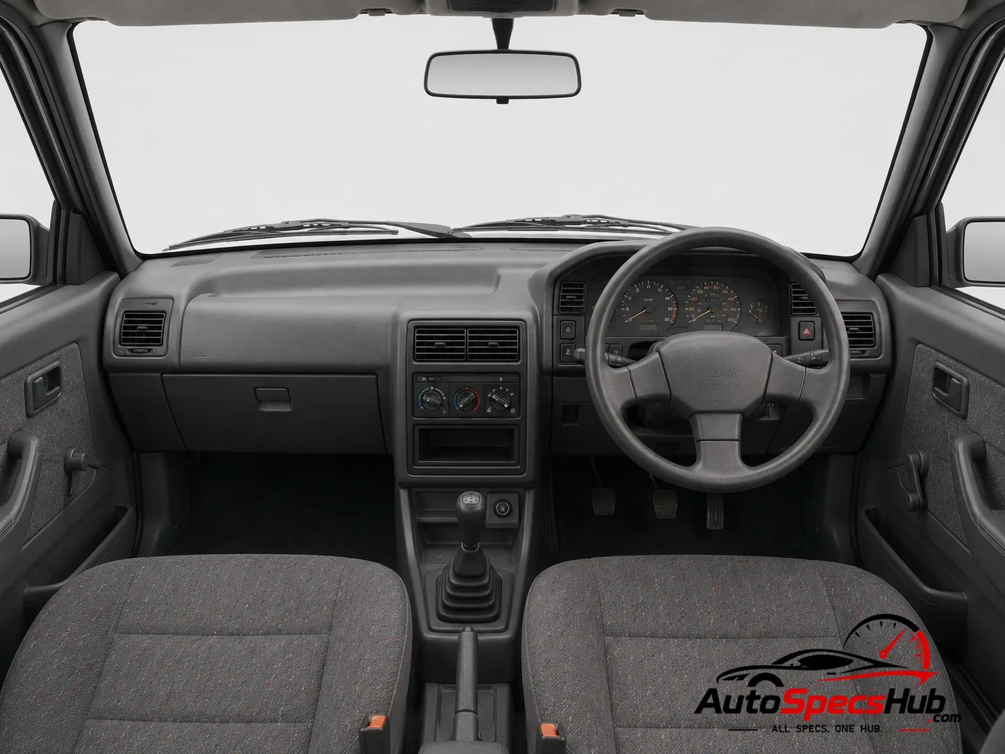 1991 Austin Maestro 1.3 LX interior dashboard and front cabin