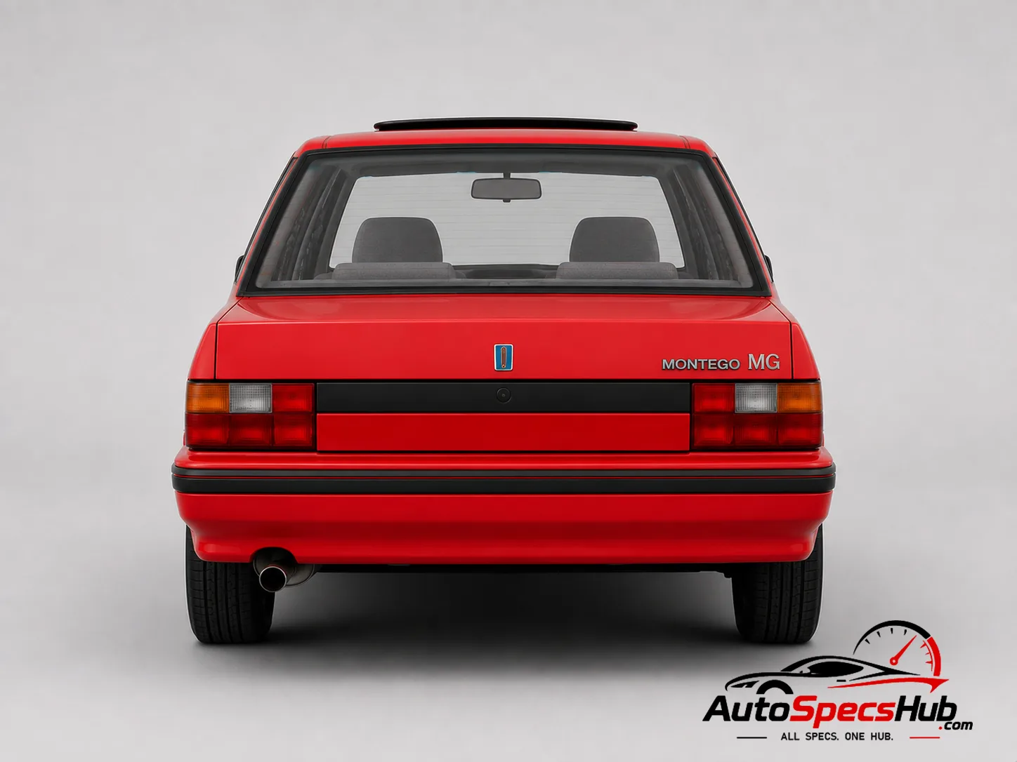 1991 Austin Montego MG 2.0i rear view