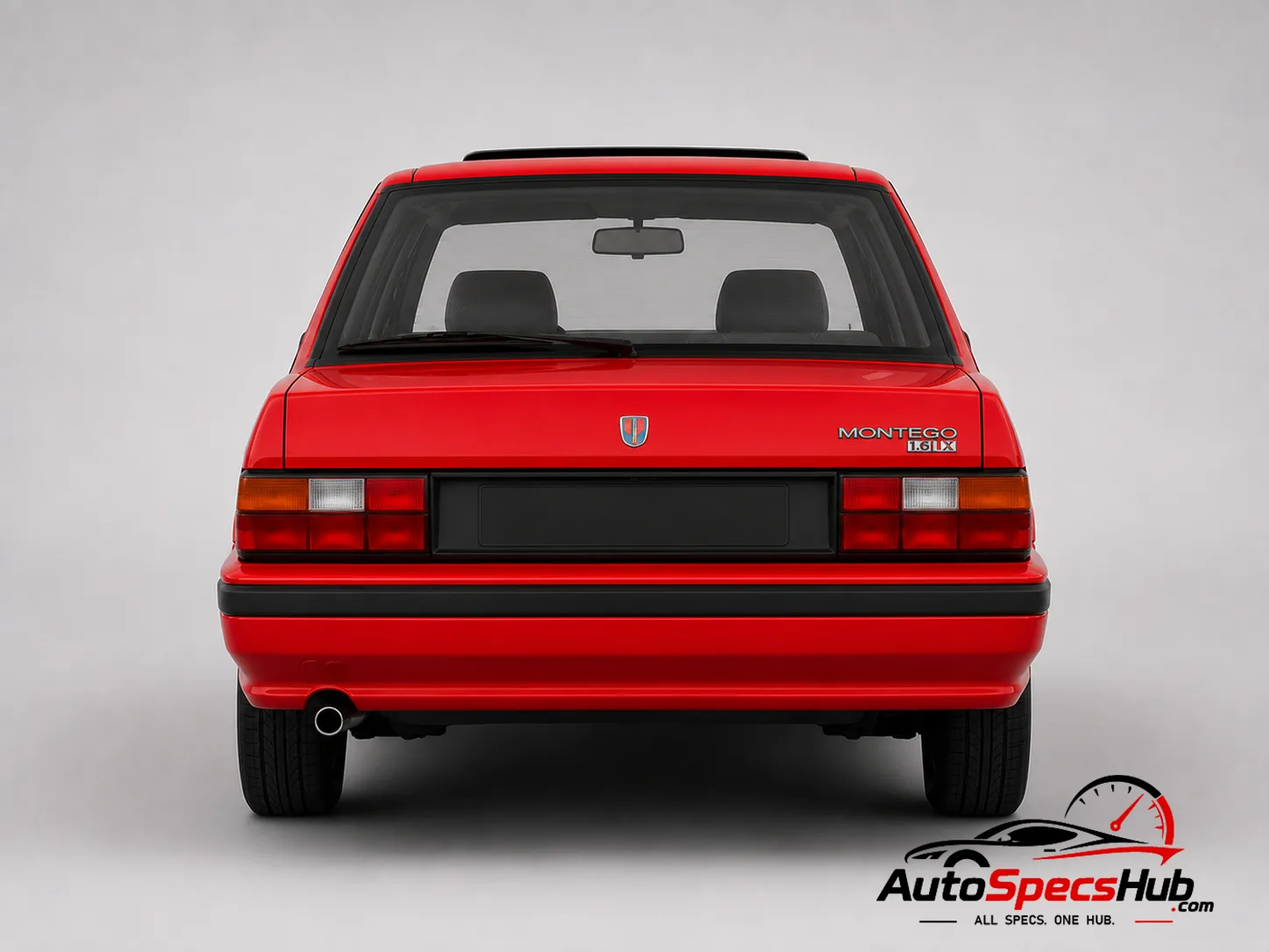 1991 Austin Montego 1.6 LX SLX rear view