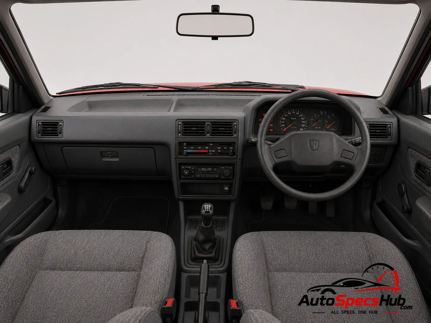 1991 Austin Montego 1.6 LX SLX interior dashboard and front cabin