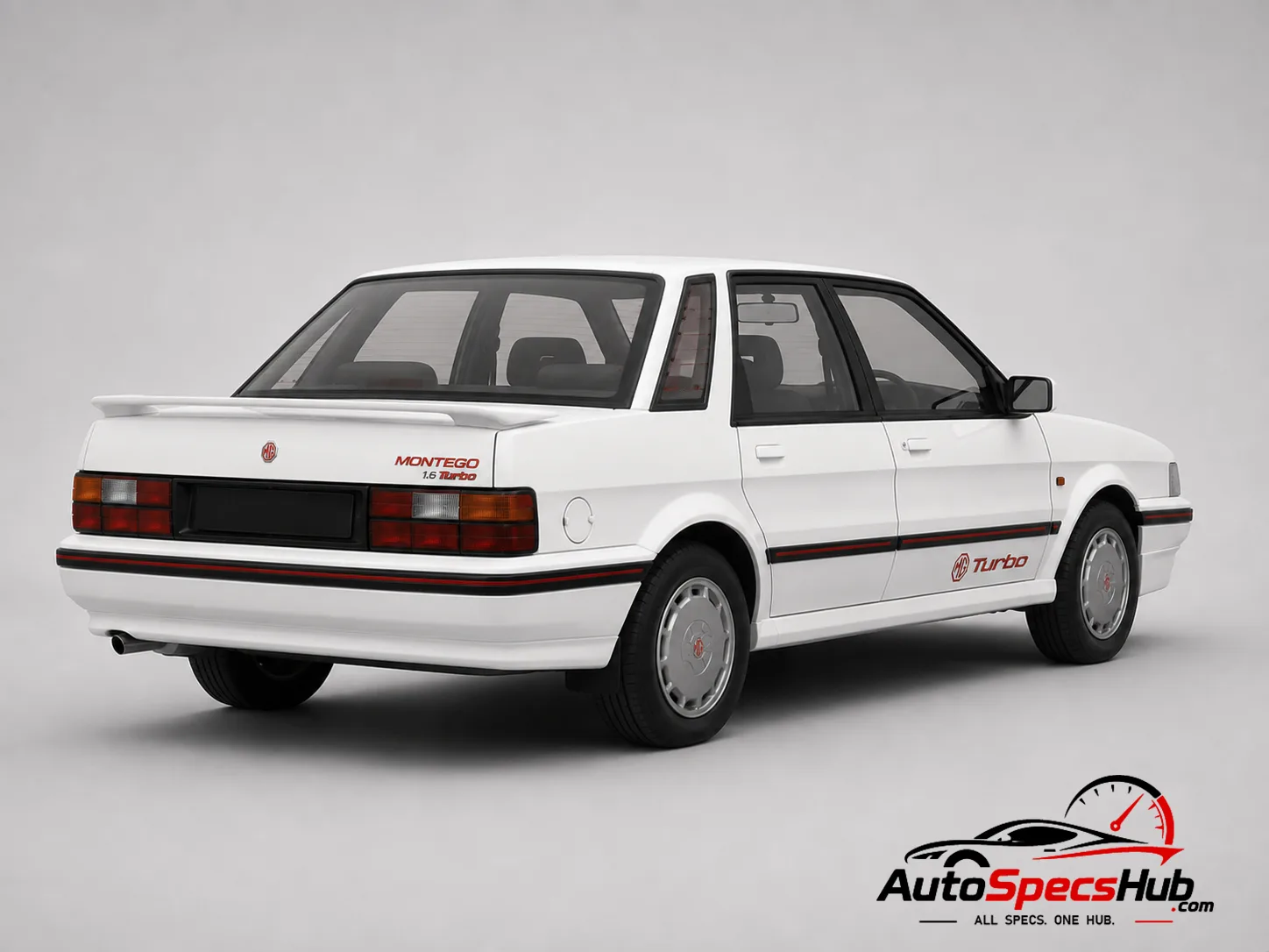1991 Austin MG Montego Turbo rear three-quarter view