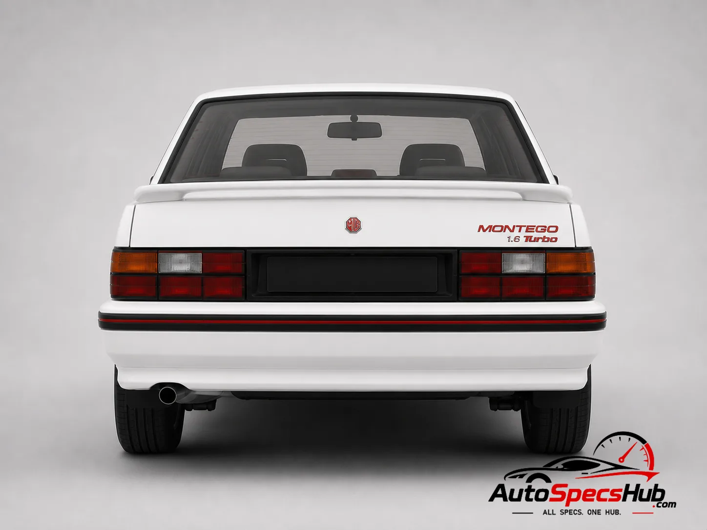 1991 Austin MG Montego Turbo rear view