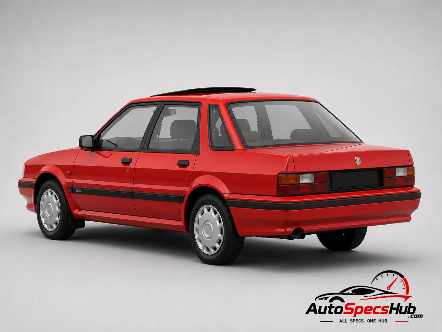 1991 Austin Montego 2.0 GSi GTi rear three-quarter view