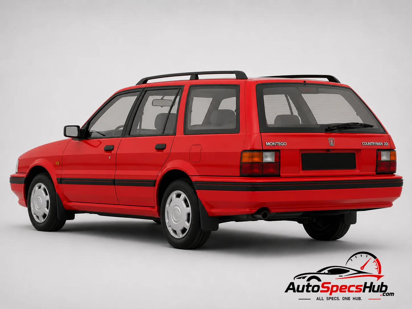 1991 Austin Montego 2.0i Countryman Wagon rear three-quarter view