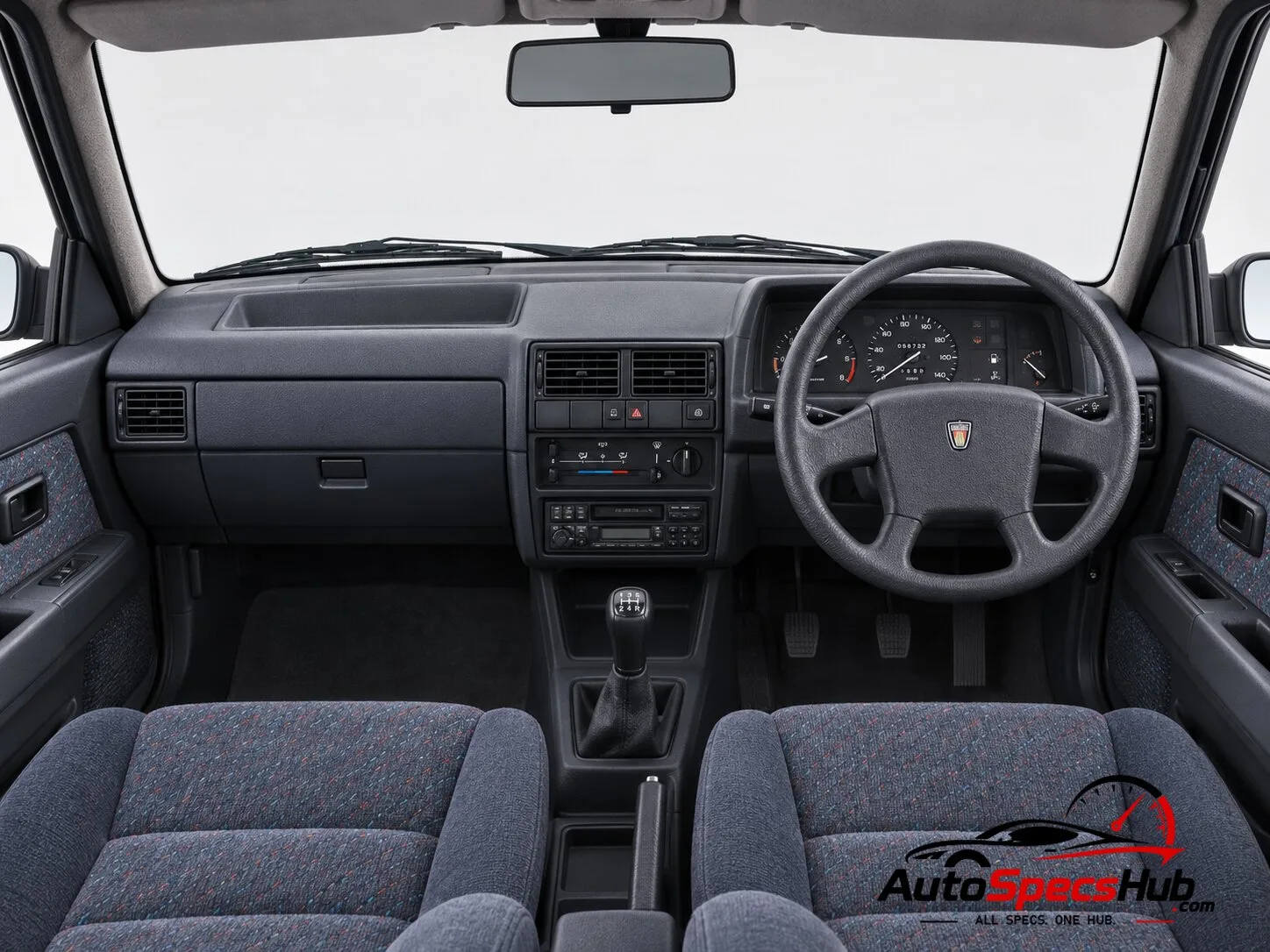 1994 Austin Rover Wagon GTD interior dashboard and front cabin