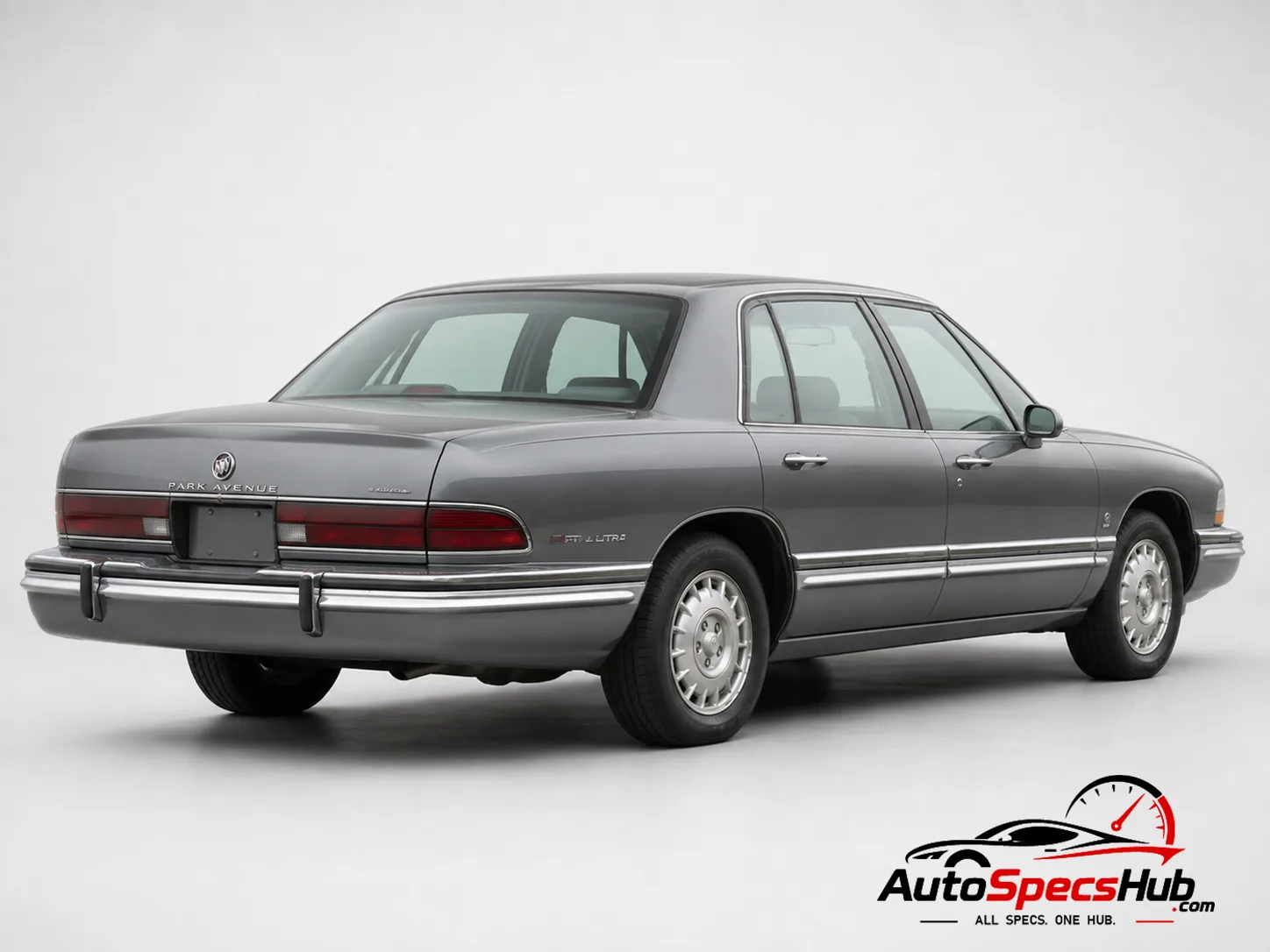 1991 Buick Park Avenue rear three-quarter view