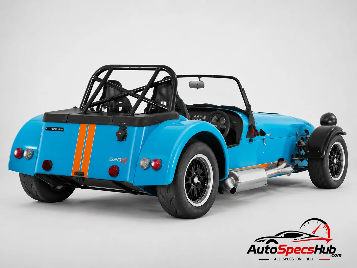 2014 Caterham Seven 620R rear three-quarter view