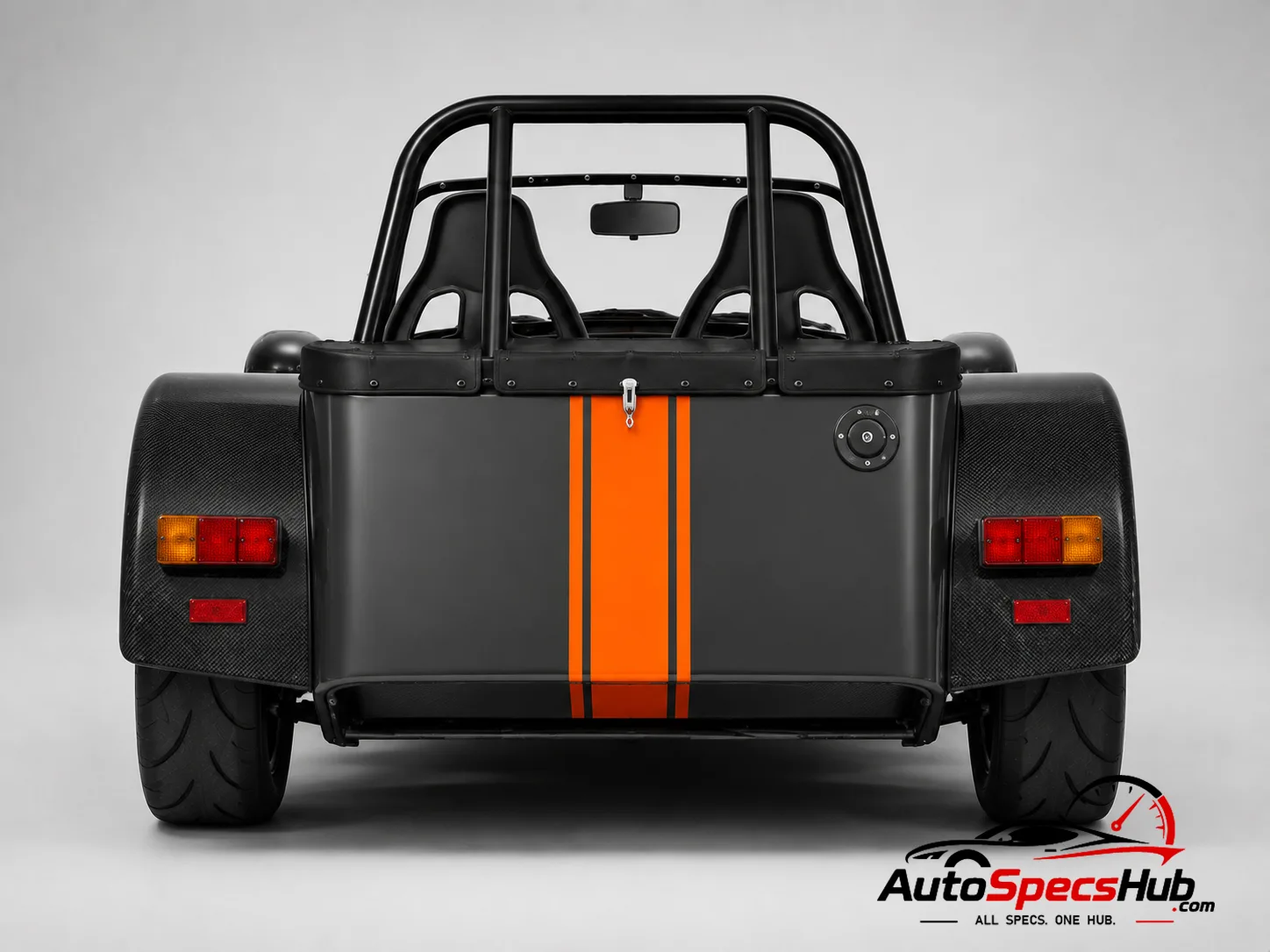 2014 Caterham Seven 485 rear view