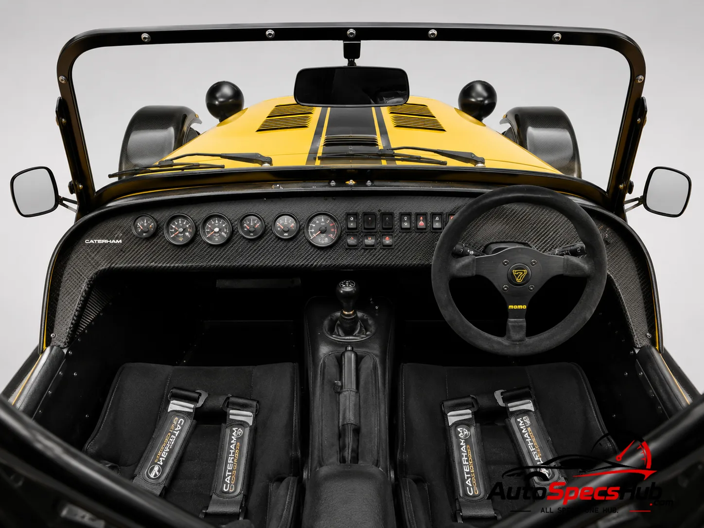 2015 Caterham Seven 420 interior cockpit and driver seat