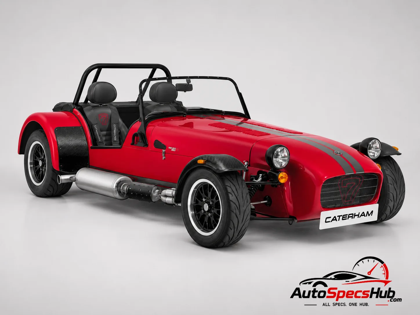 2015 Caterham Seven 360 front three-quarter view