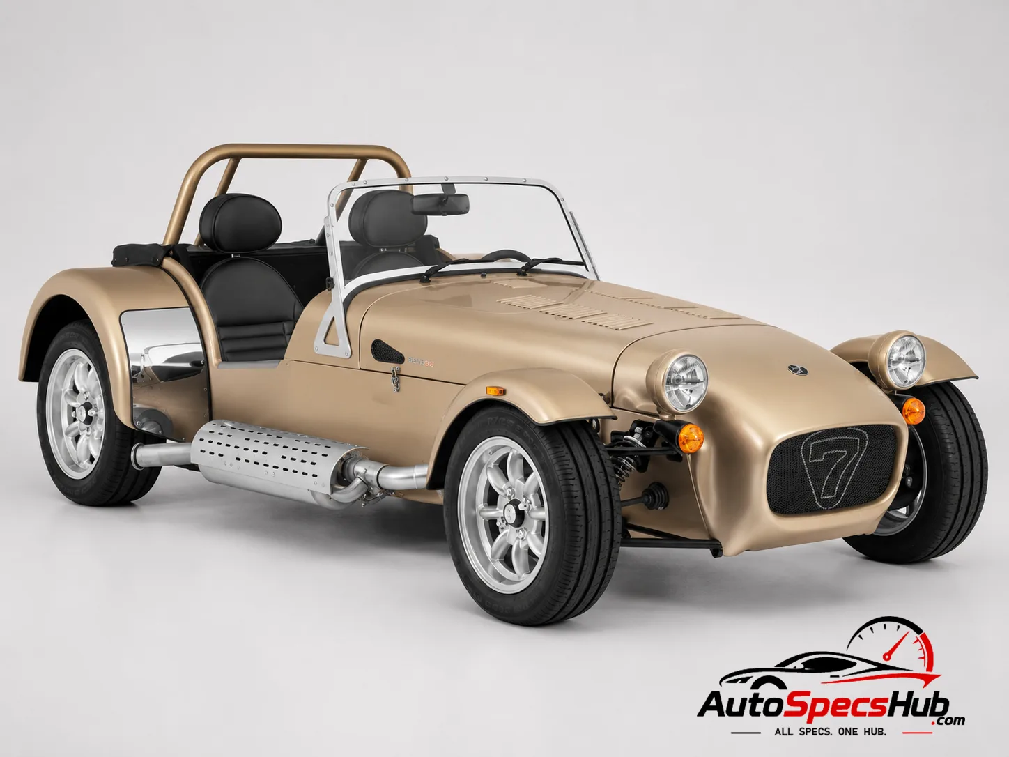 2022 Caterham Seven 340 front three-quarter view