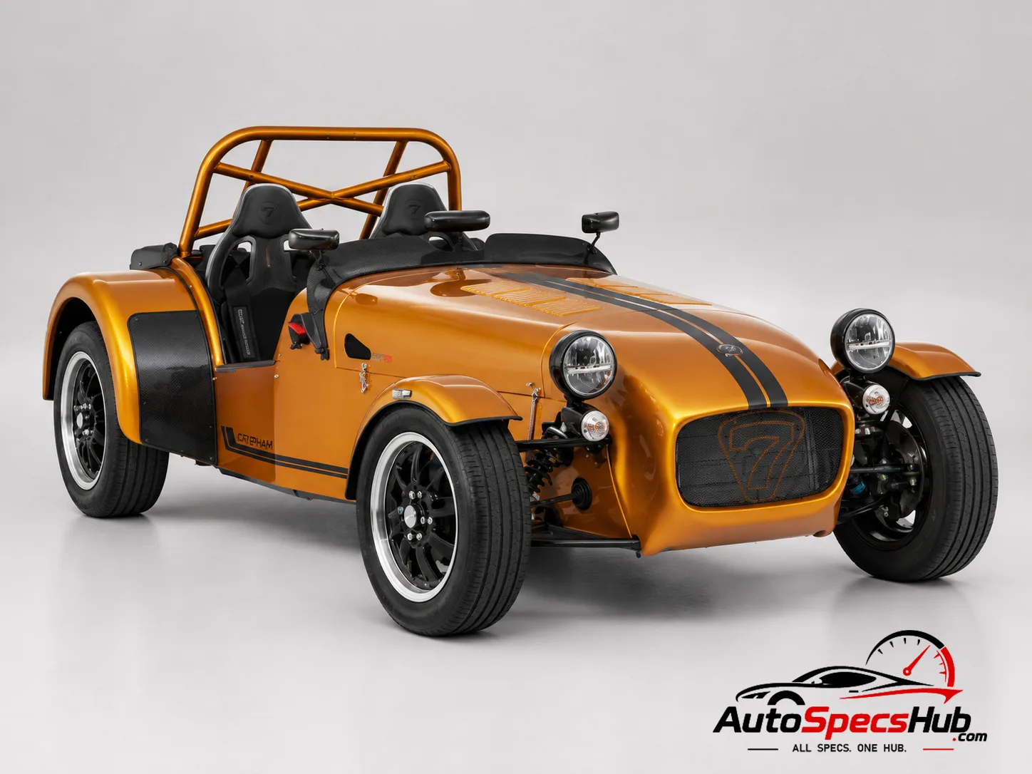 2021 Caterham Seven 170 front three-quarter view