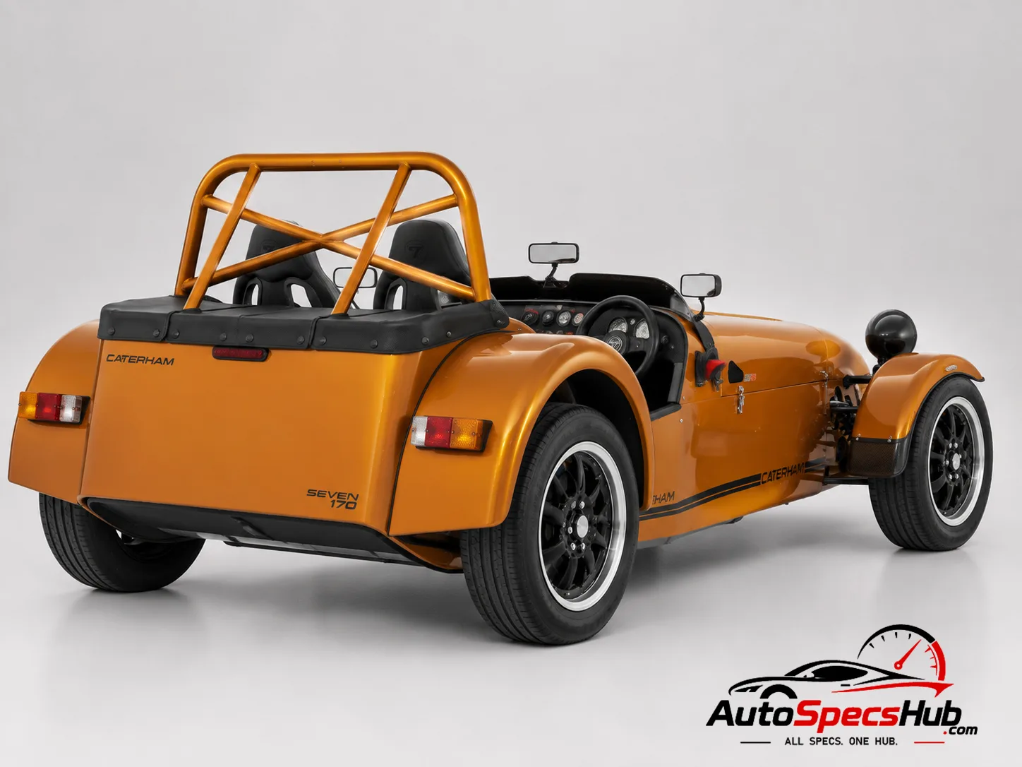 2021 Caterham Seven 170 rear three-quarter view