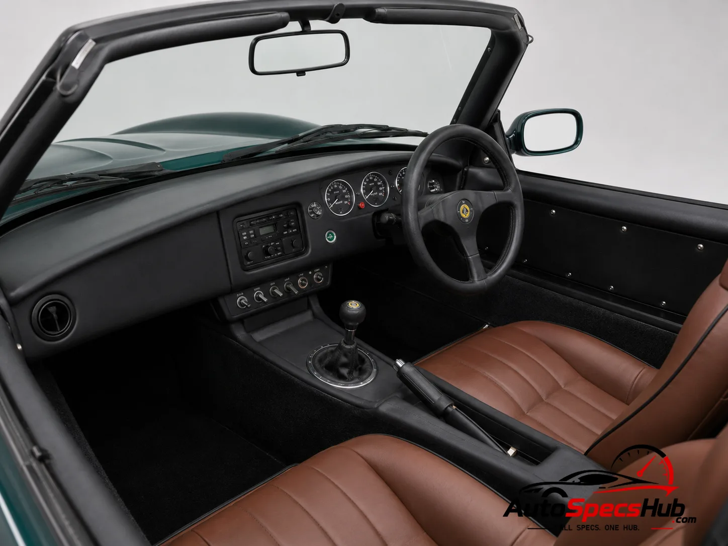 1994 Caterham 21 1.8 VHPD interior dashboard and front cabin