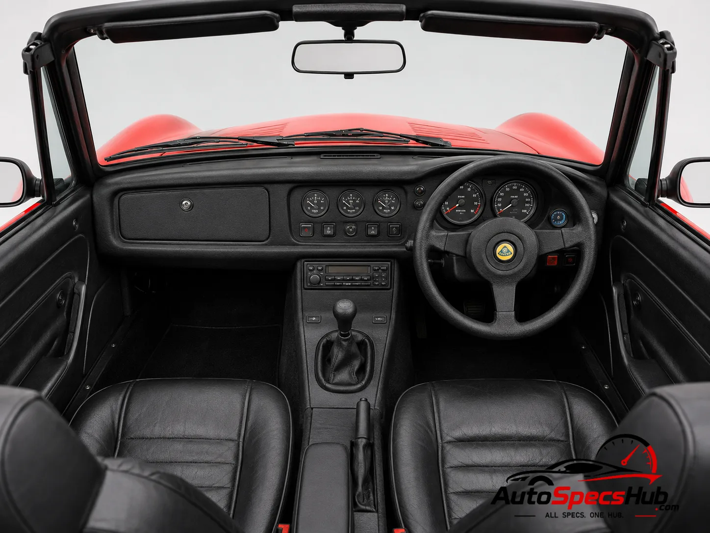 1994 Caterham 21 1.8 VVC interior dashboard and front cabin