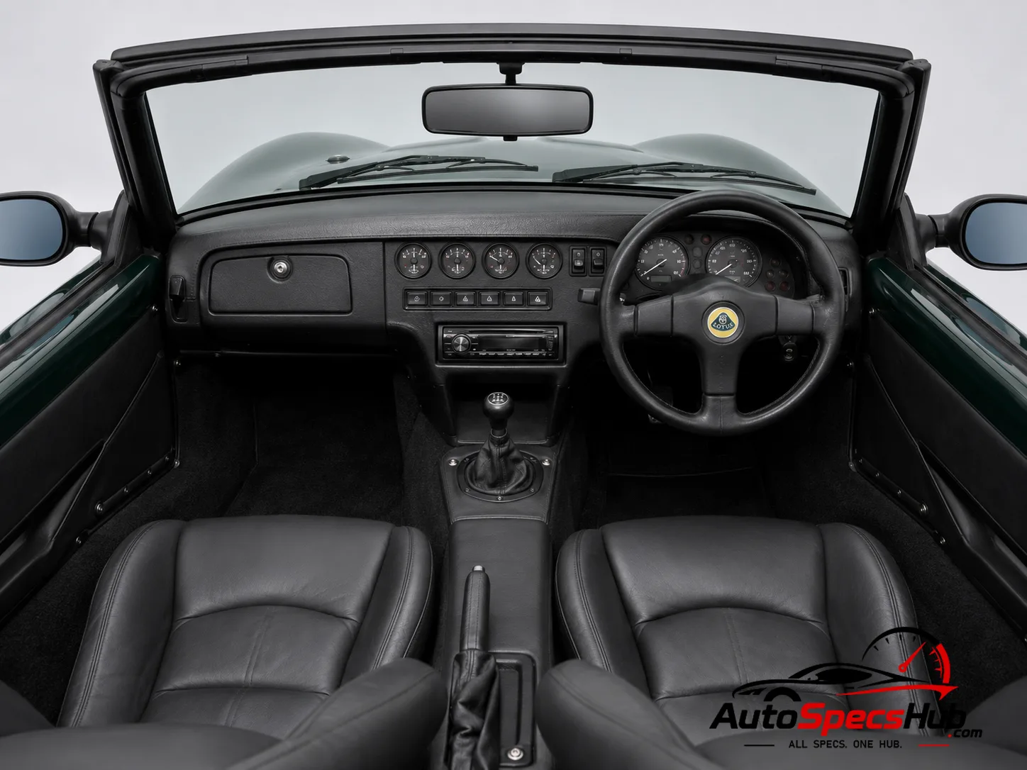 1994 Caterham 21 Supersport interior dashboard and front cabin