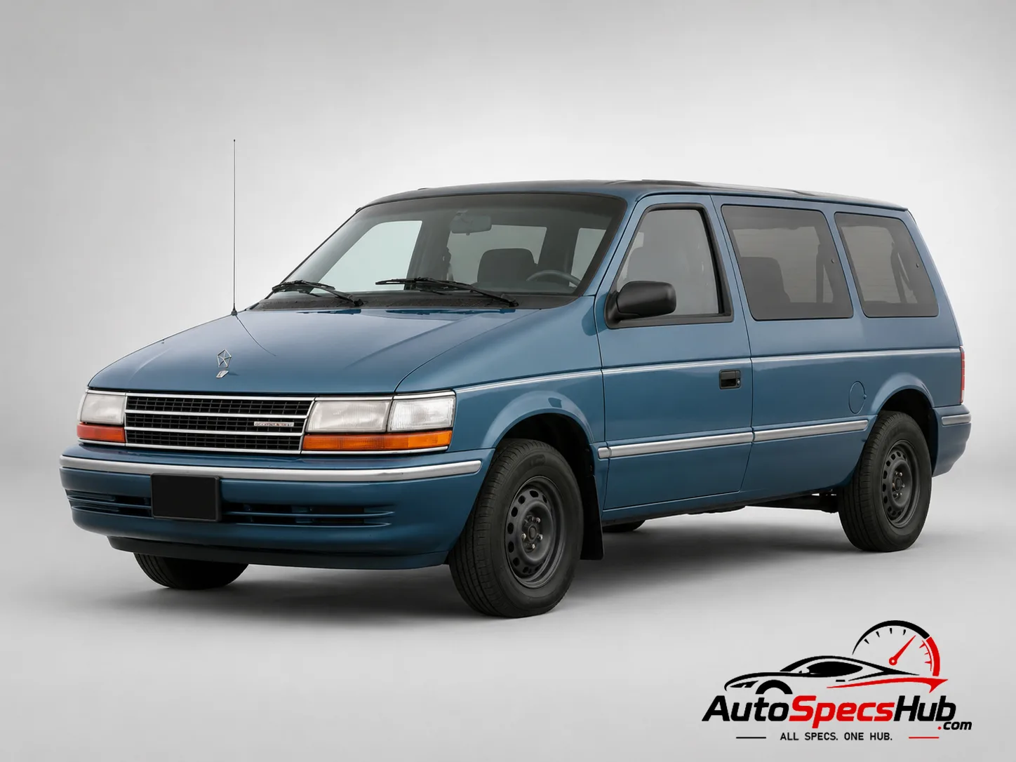 1992 Chrysler Voyager 3.3 SE front three-quarter view