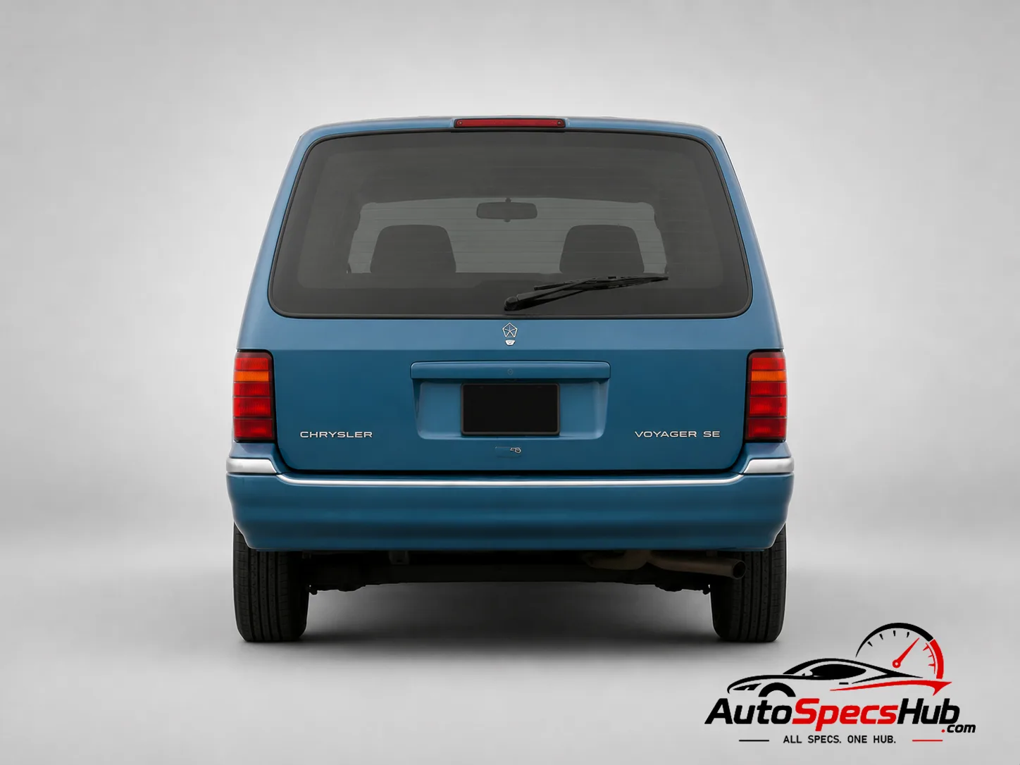 1992 Chrysler Voyager 3.3 SE rear view