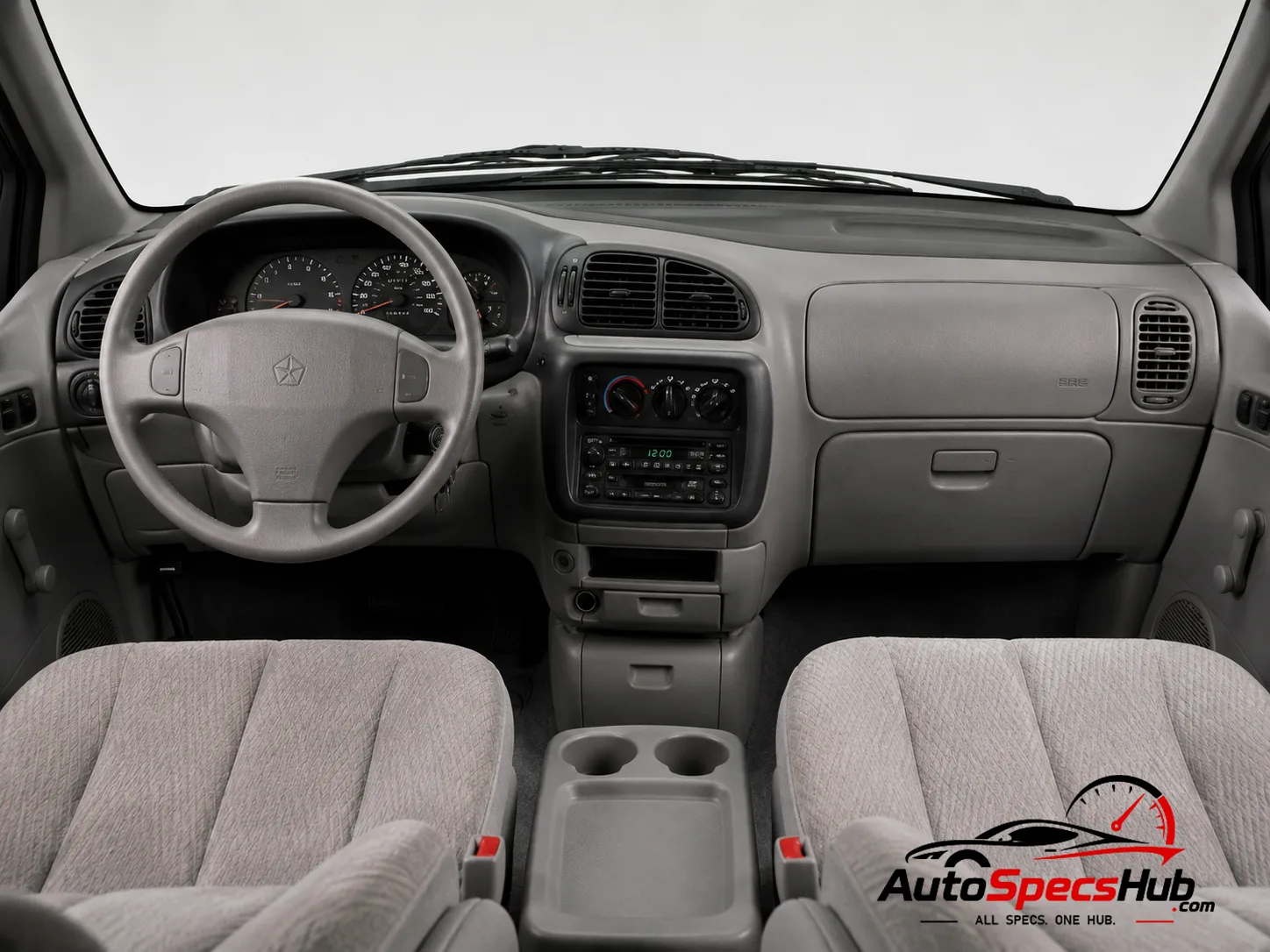 1994 Chrysler Voyager 3.3 SE interior dashboard and front cabin