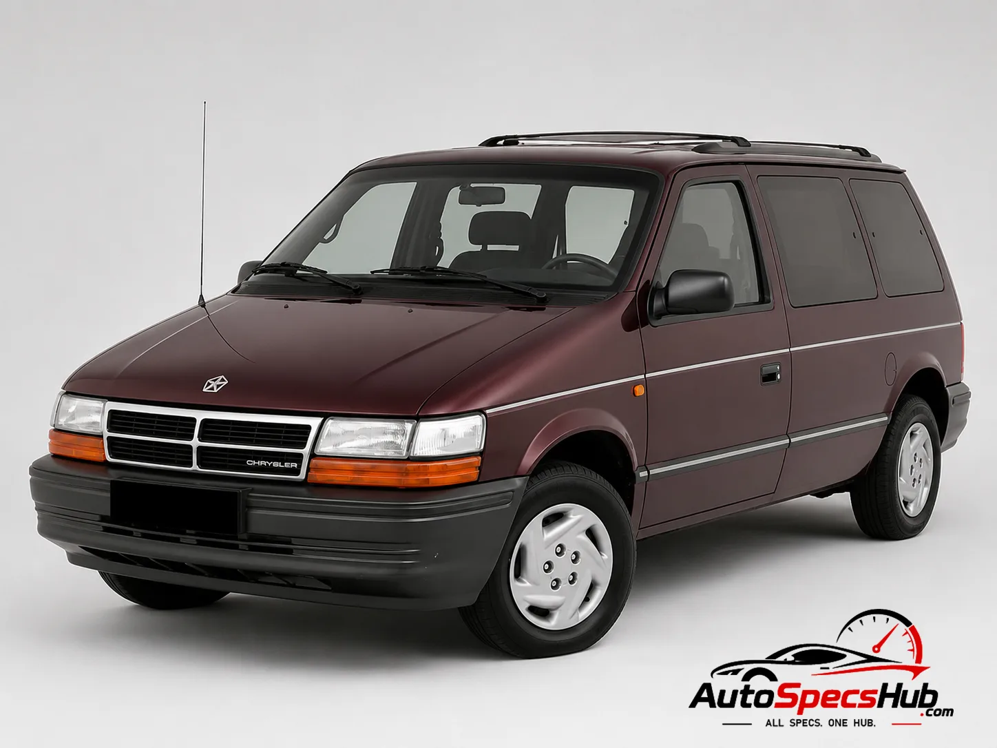 1991 Chrysler Voyager 3.0 AWD front three-quarter view