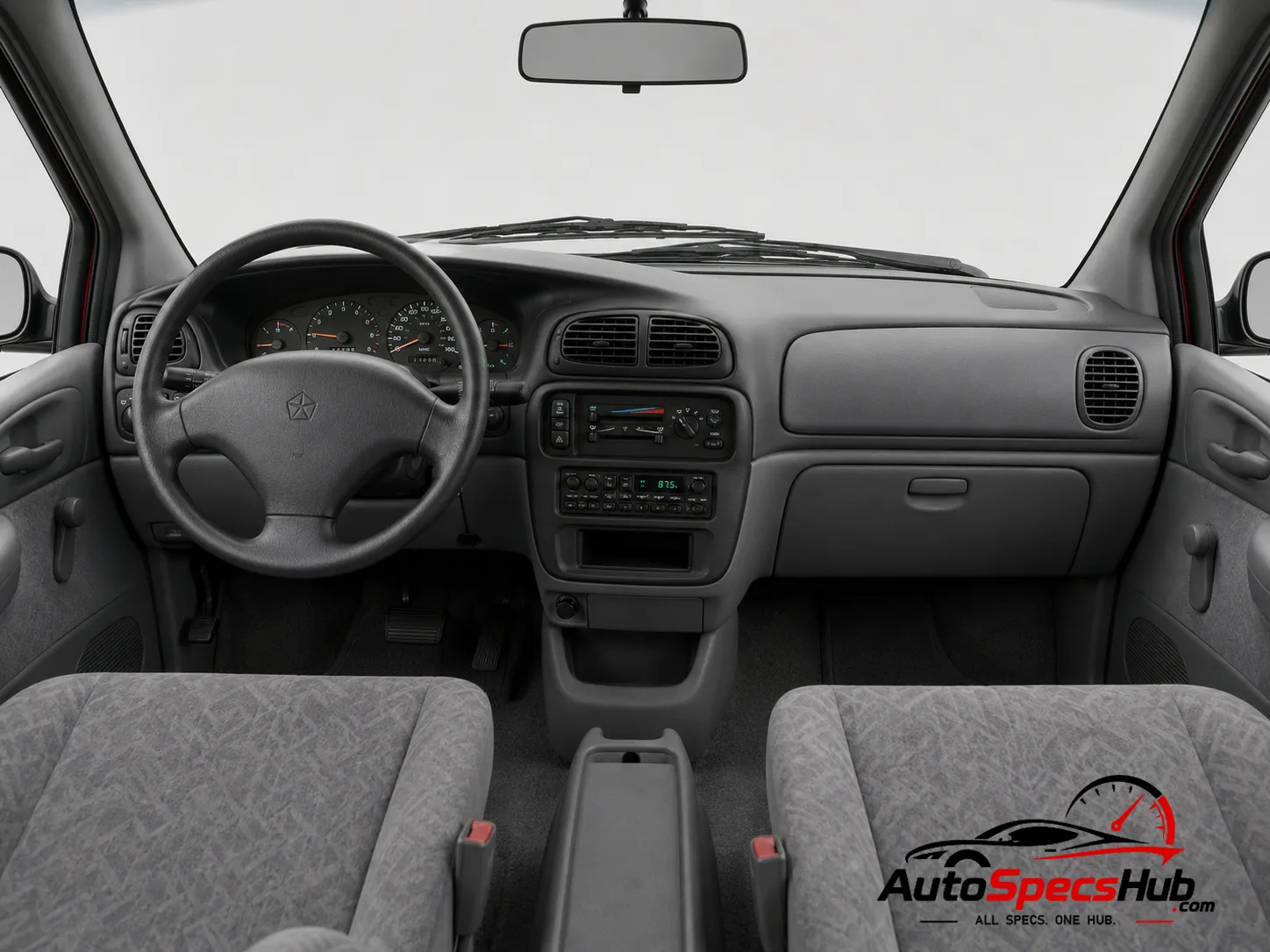 1994 Chrysler Voyager 2.5 TD SE interior dashboard and front cabin