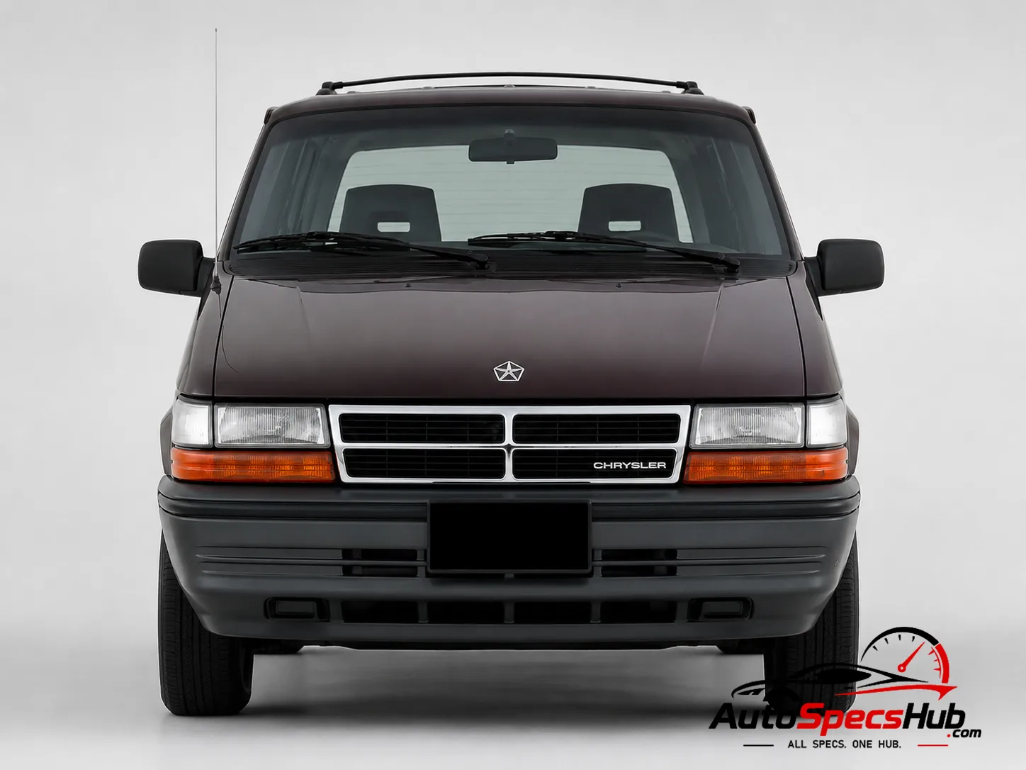 1991 Chrysler Voyager 2.5 AWD front view