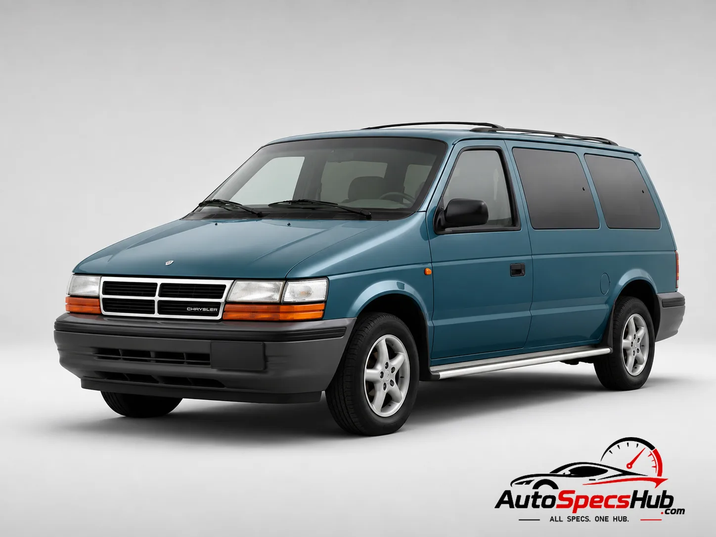 1993 Chrysler Voyager 2.5 S front three-quarter view