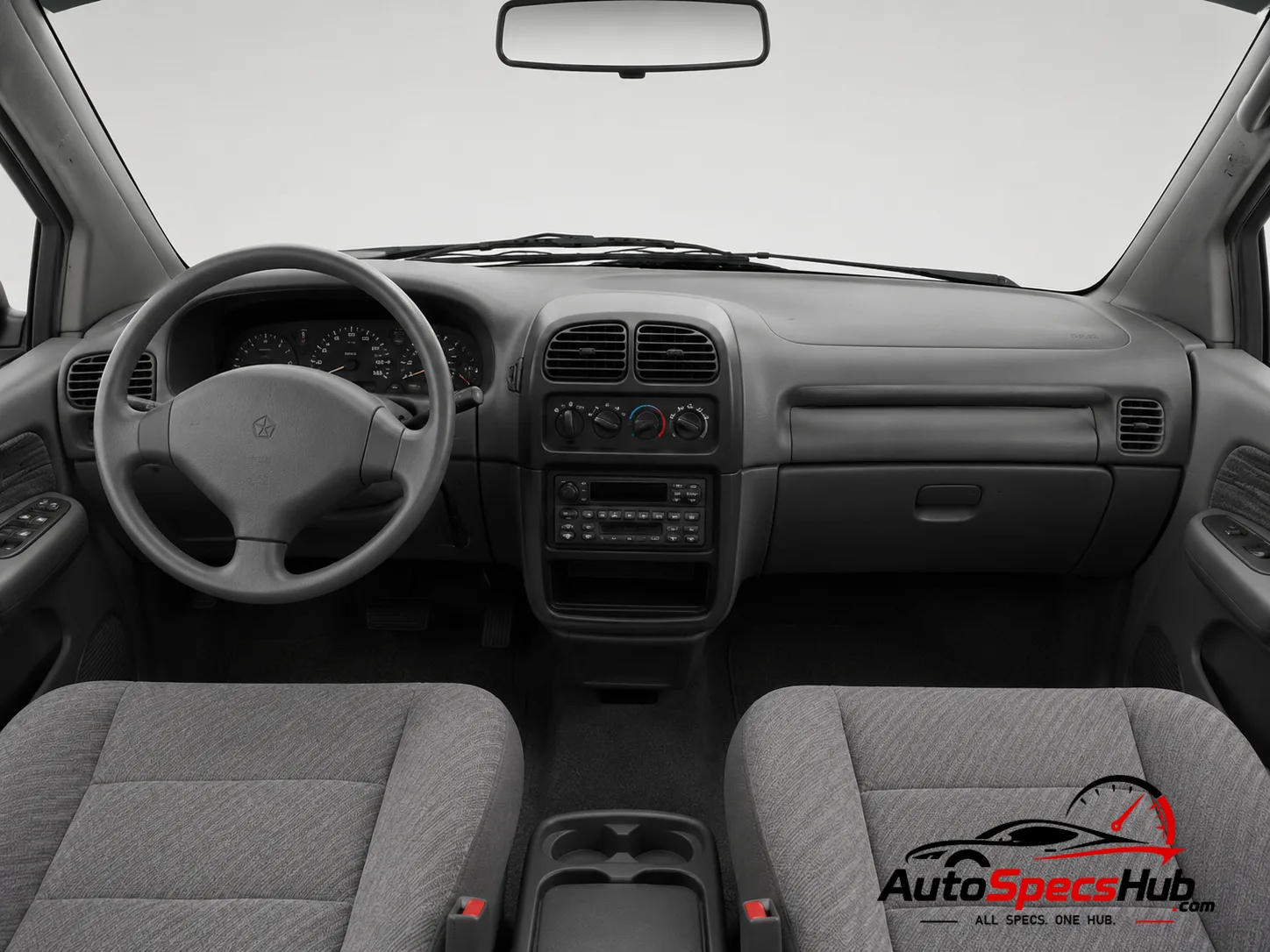 1993 Chrysler Voyager 2.5 S interior dashboard and front cabin