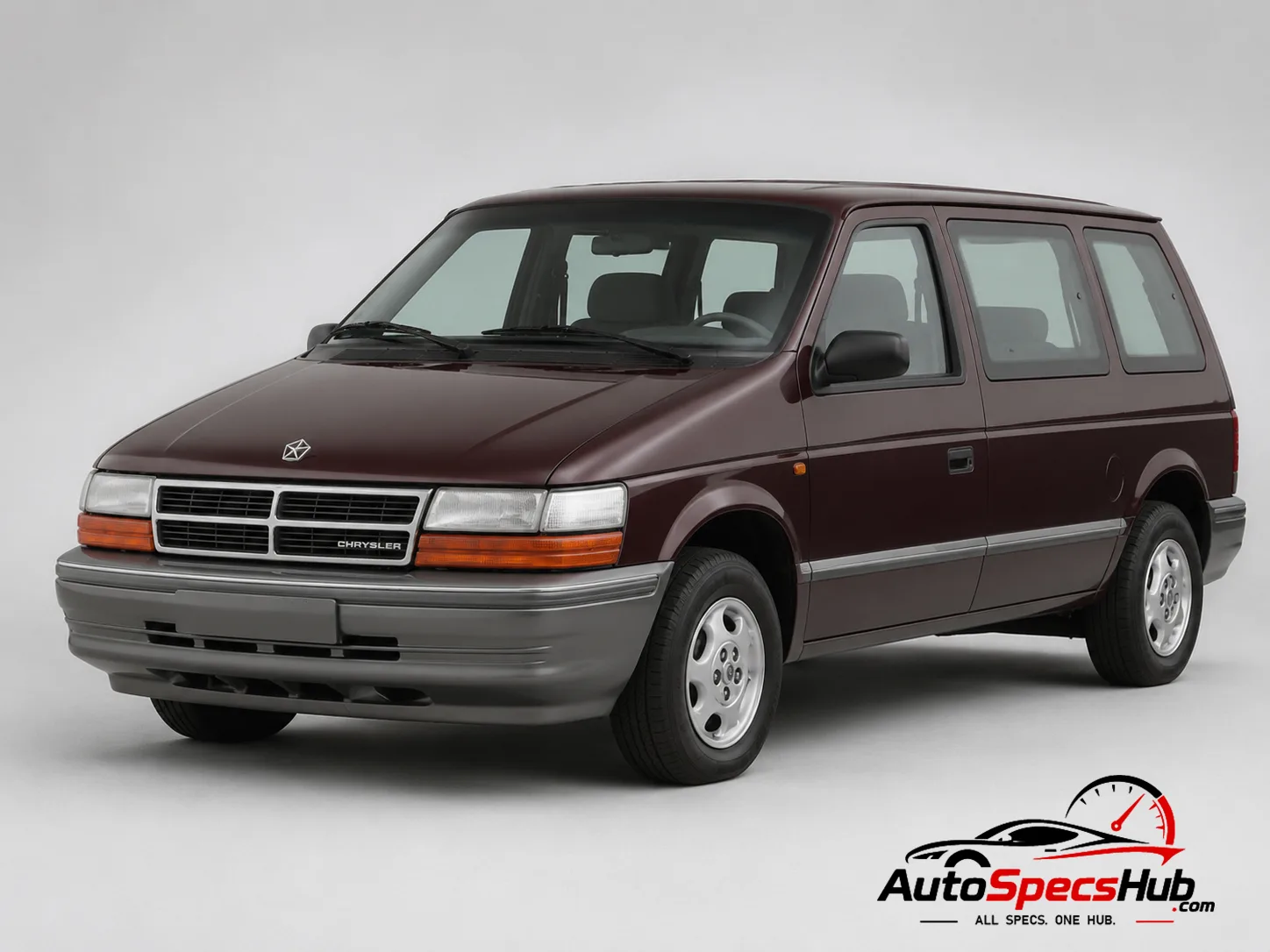 1994 Chrysler Voyager 2.5 S front three-quarter view