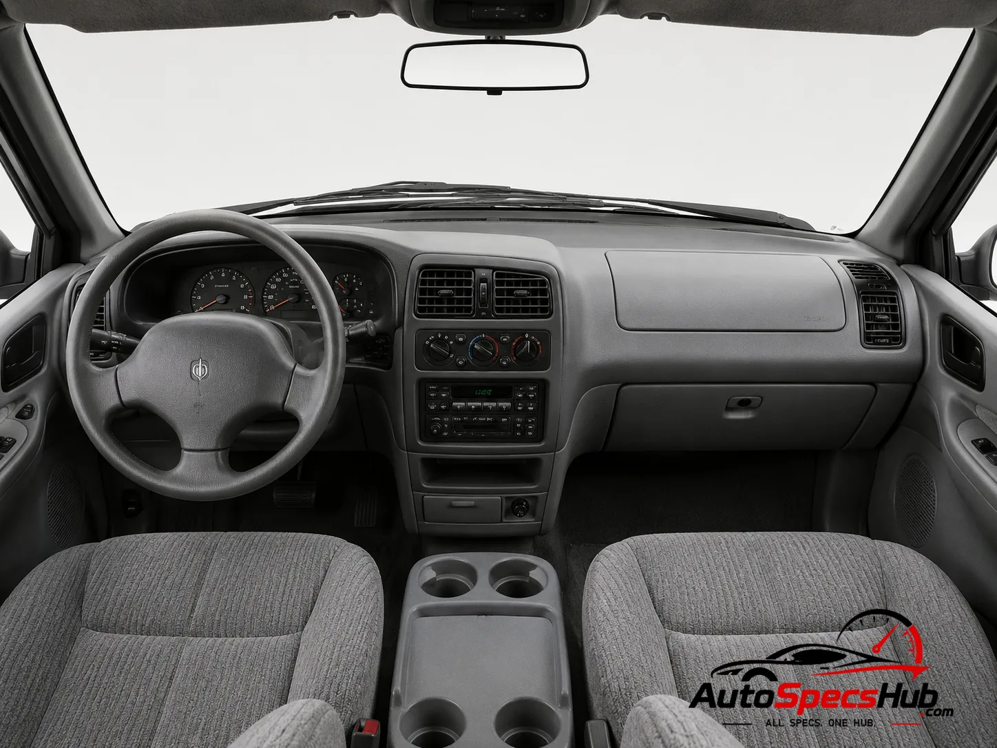 1993 Chrysler Grand Voyager 3.3 SE interior dashboard and front cabin